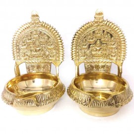 Ashtalakshmi Brass Diya